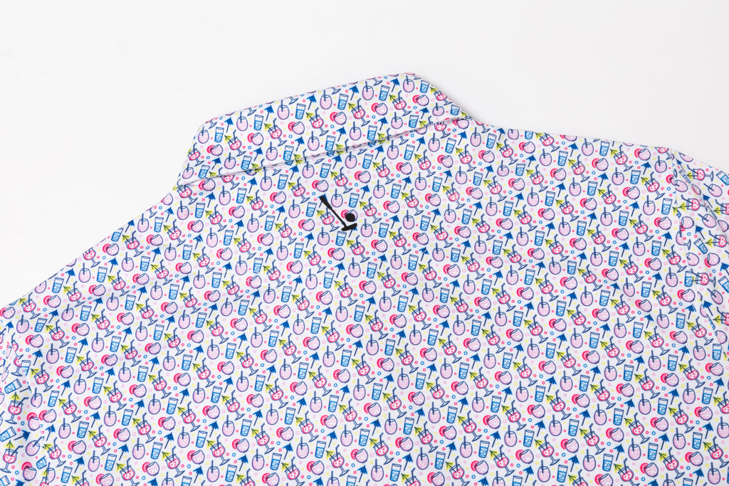 It's 5 O'clock Somewhere Men's Polo - WonderingCloth