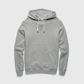 Marine French Terry Hoodie - Heather Grey - WonderingCloth