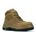 ROCKROOSTER Cortez Brown 6 Inch Steel Toe Leather Work Boots AK250 - WonderingCloth