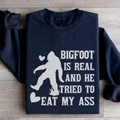 Bigfoot Is Real Sweatshirt - WonderingCloth