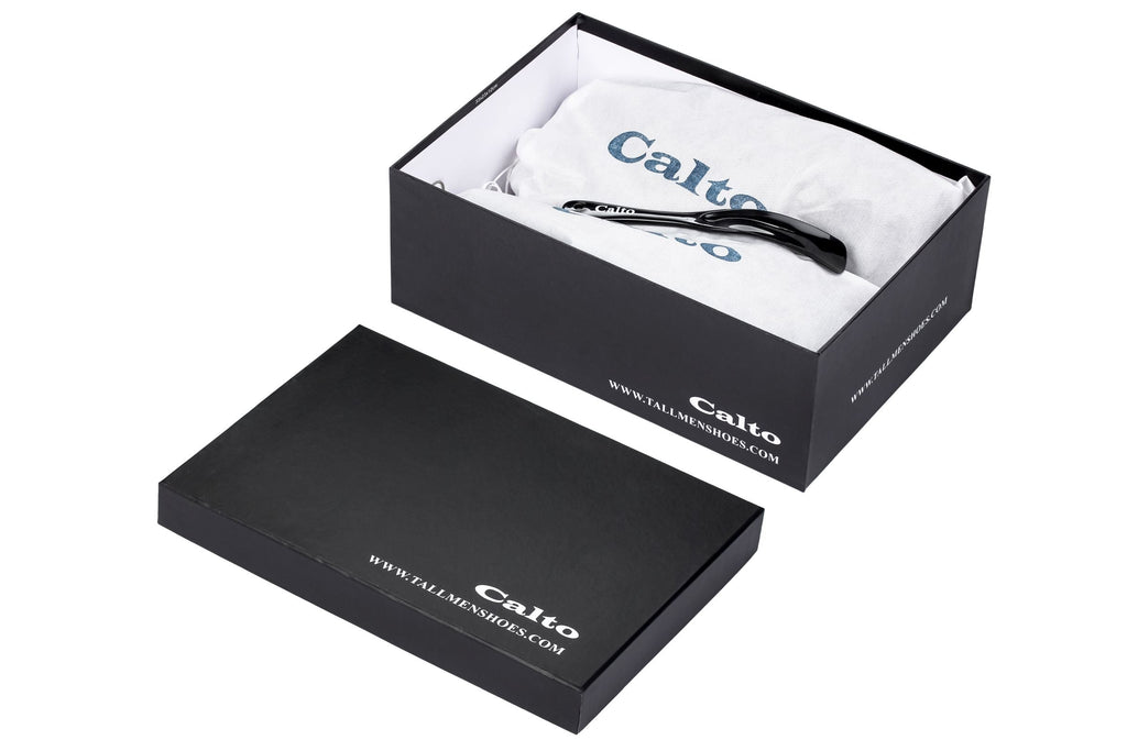 CALTO - X1649 - 2.8 Inches Taller (Iron Grey) - Lightweight Sneakers - WonderingCloth