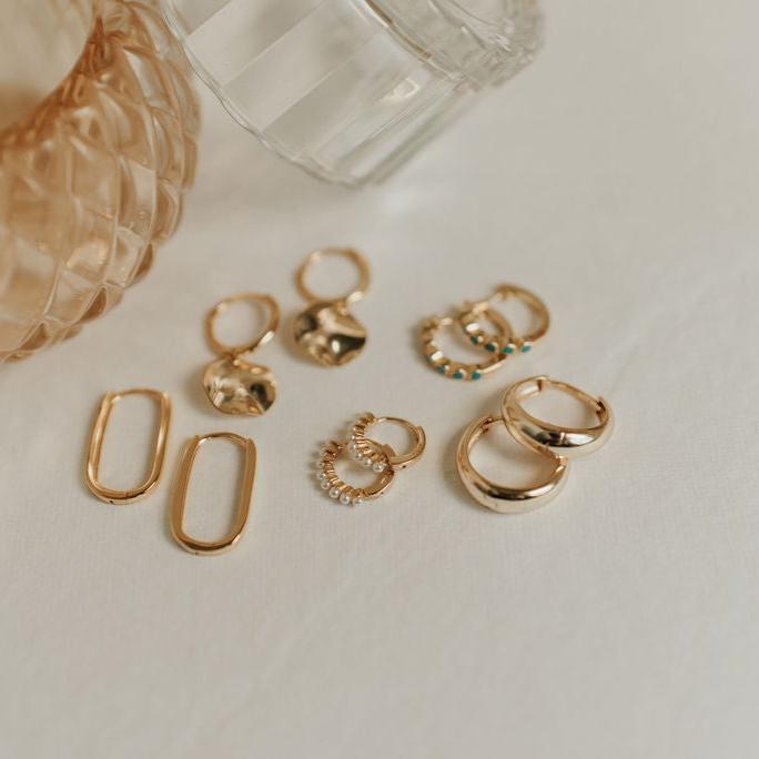 Lexi Chunky Hoops - WonderingCloth