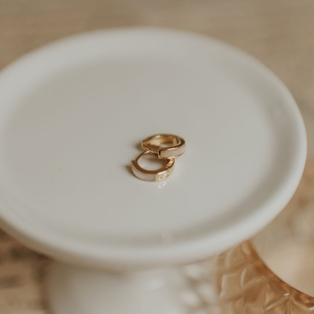 Ruth Pearl Hoops - WonderingCloth