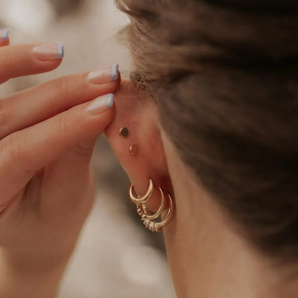 Bow Flat Back Studs - WonderingCloth
