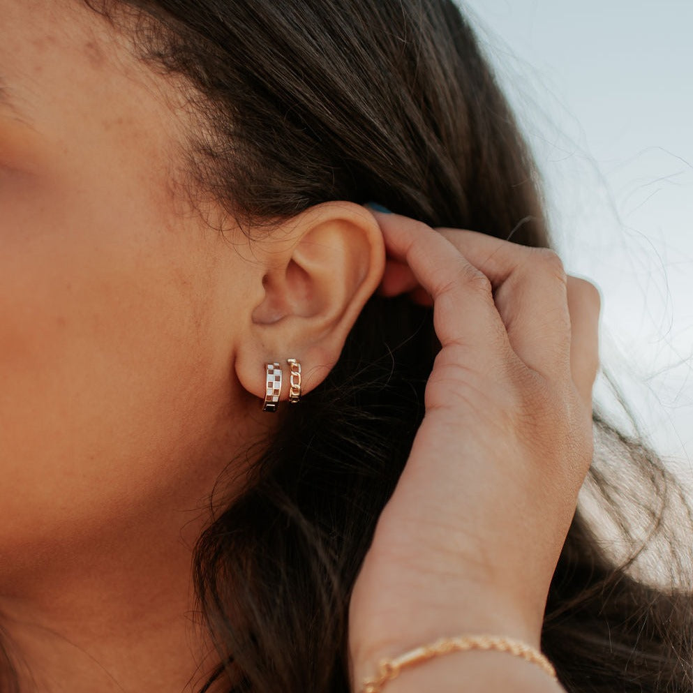 Peri Hoops - WonderingCloth