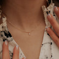 Harper Diamond Teardrop Necklace - WonderingCloth