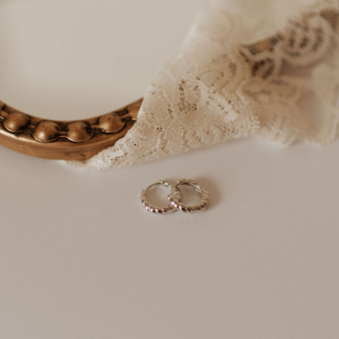 Brooklyn Twist Hoops - WonderingCloth
