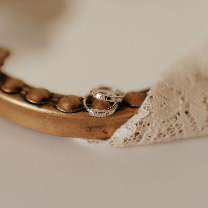 Diana Diamond Hoops - WonderingCloth