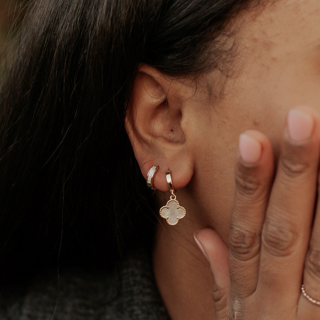 Ruth Pearl Hoops - WonderingCloth