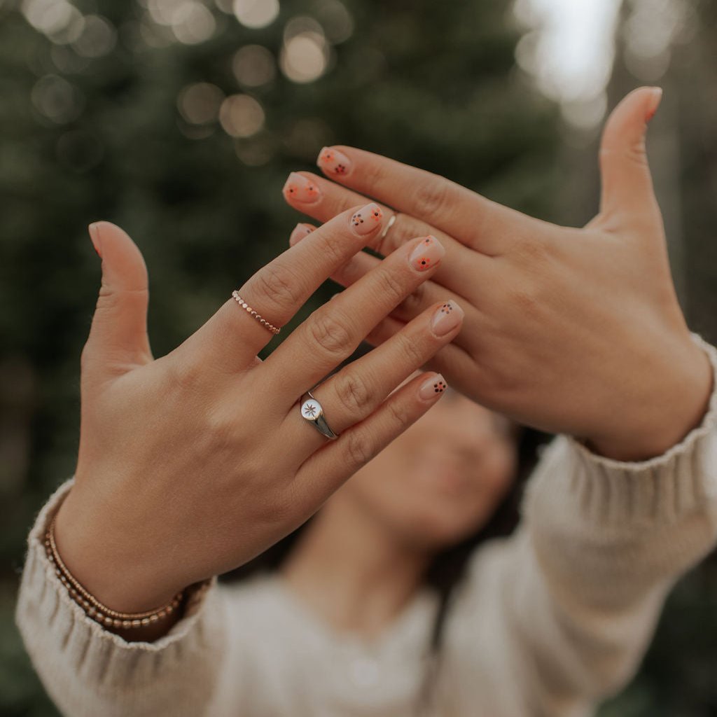 North Star Ring - WonderingCloth