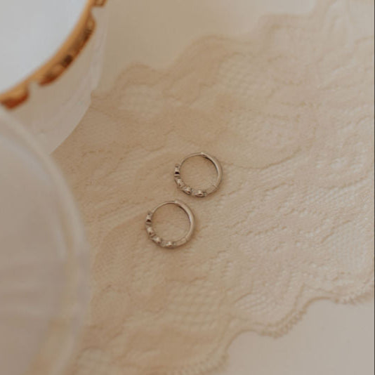 May Raindrop Hoops - WonderingCloth