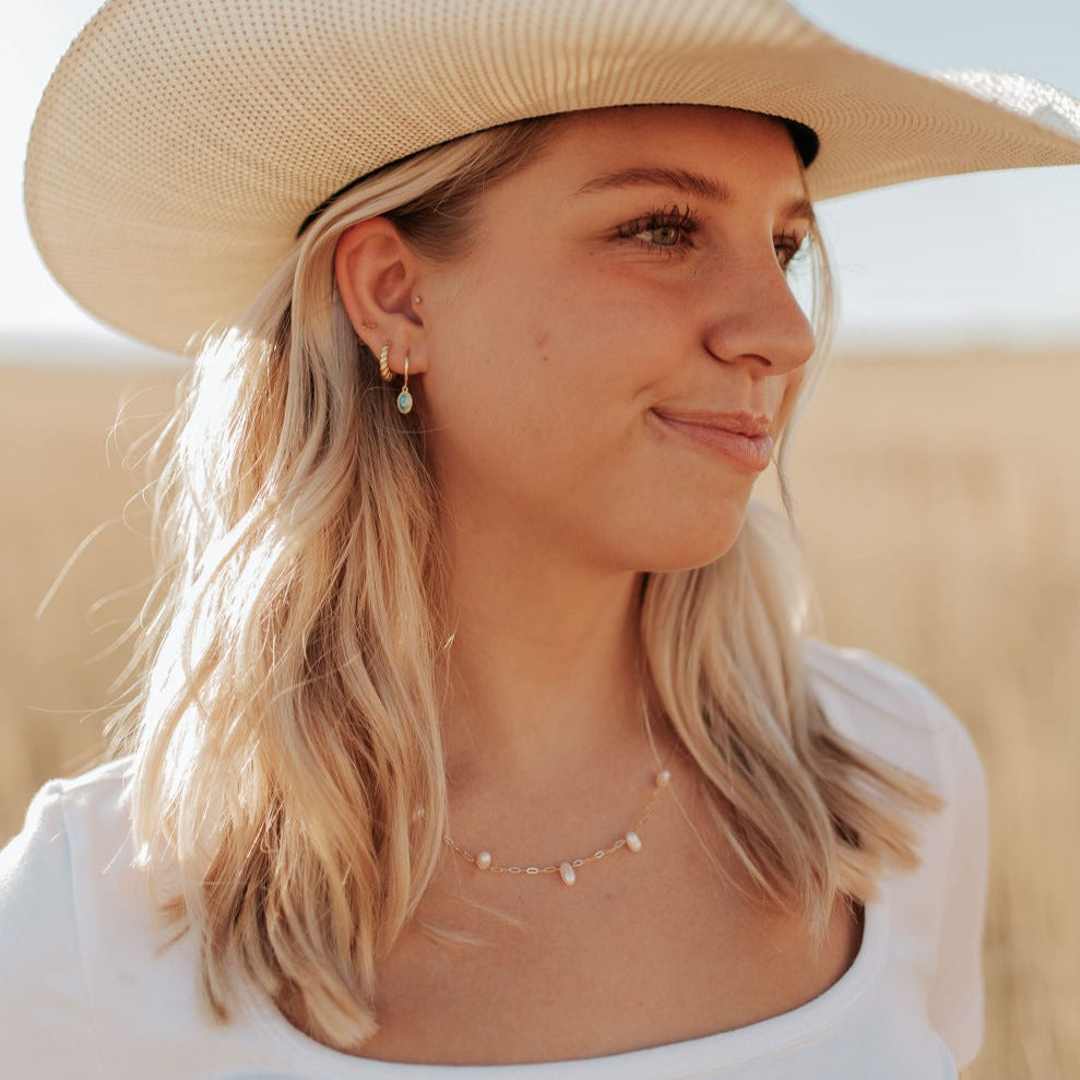 Adelaide Pearl Necklace - WonderingCloth