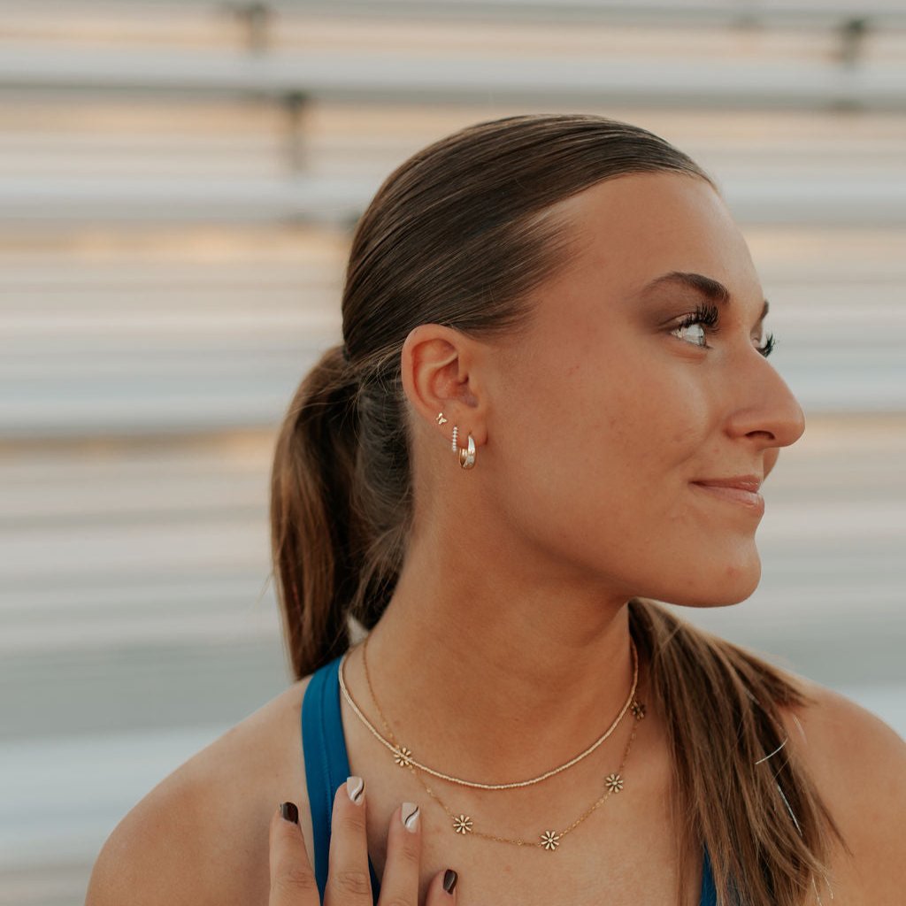Lexi Chunky Hoops - WonderingCloth