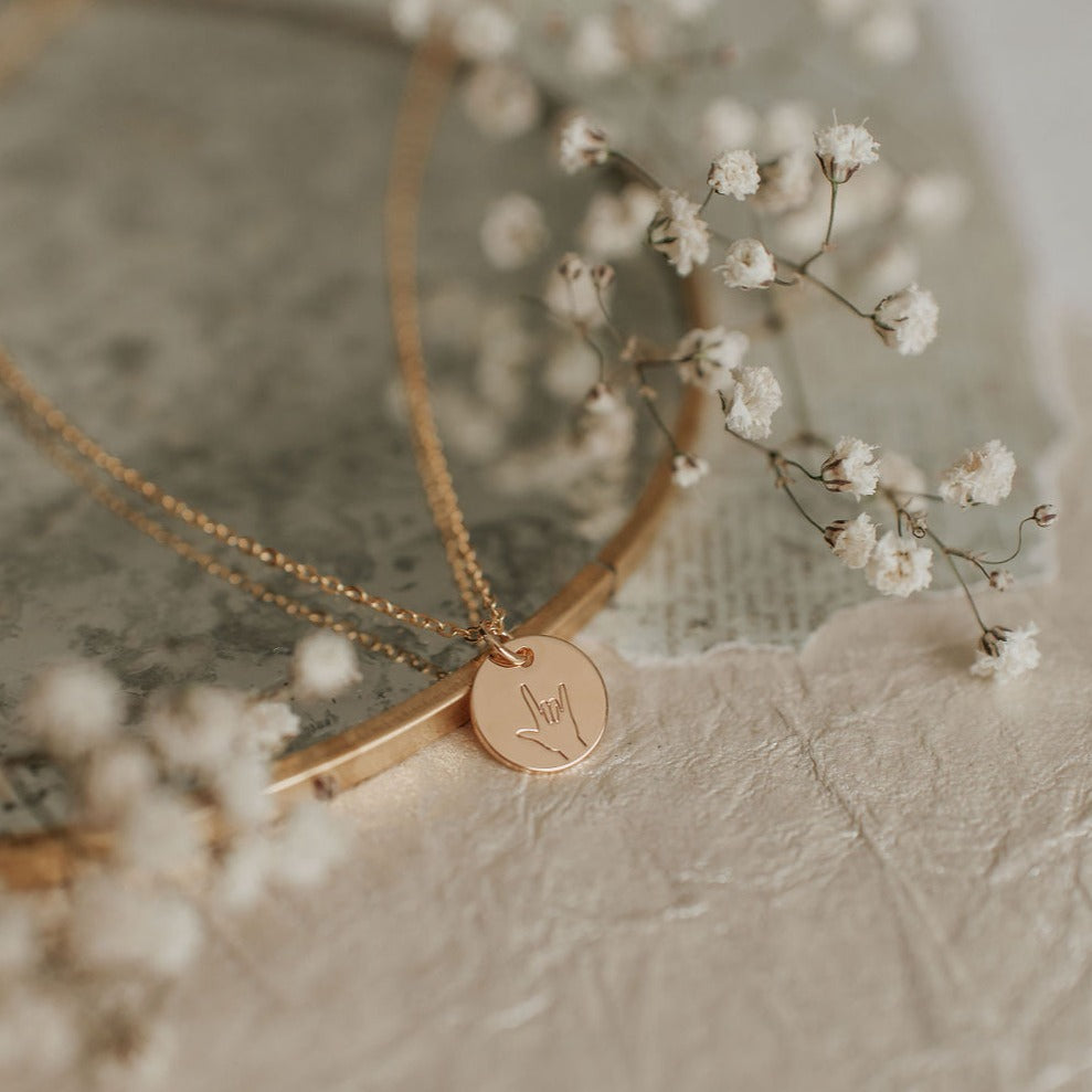 I Love You Necklace - WonderingCloth