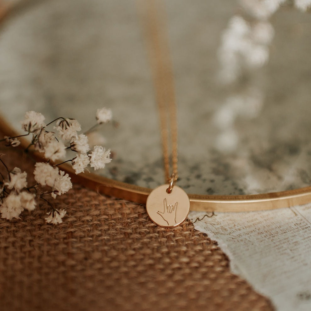 I Love You Necklace - WonderingCloth