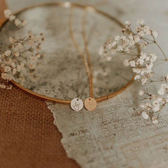 I Love You Necklace - WonderingCloth