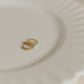 Gaby Turquoise Hoops - WonderingCloth