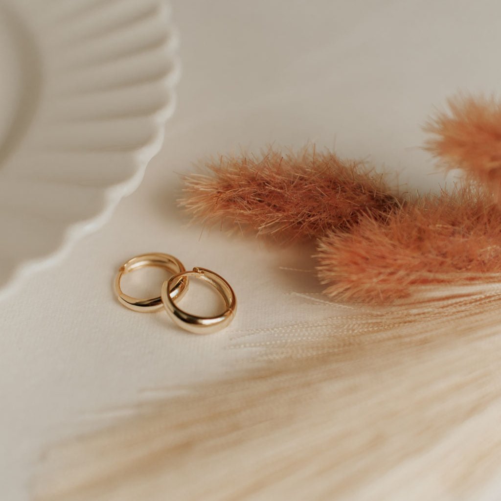 Lexi Chunky Hoops - WonderingCloth