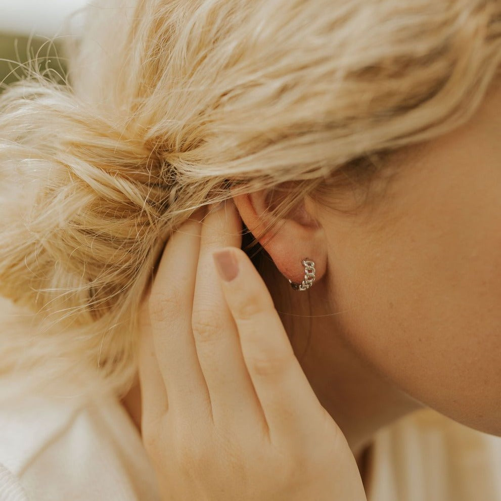Peri Hoops - WonderingCloth