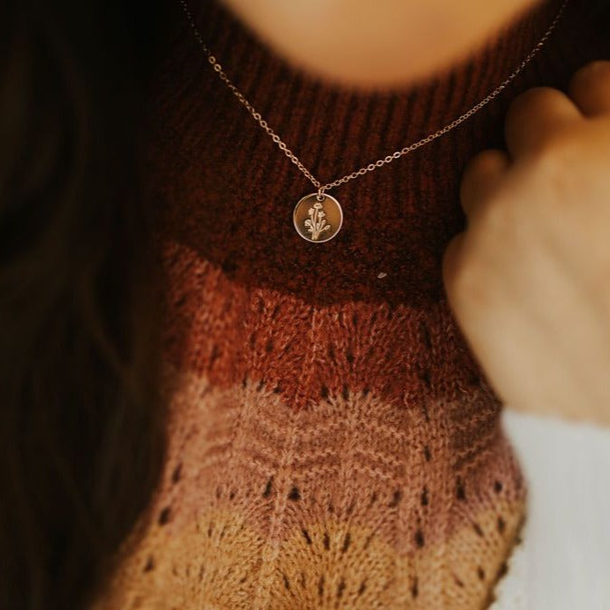 Wildflower Necklace - WonderingCloth
