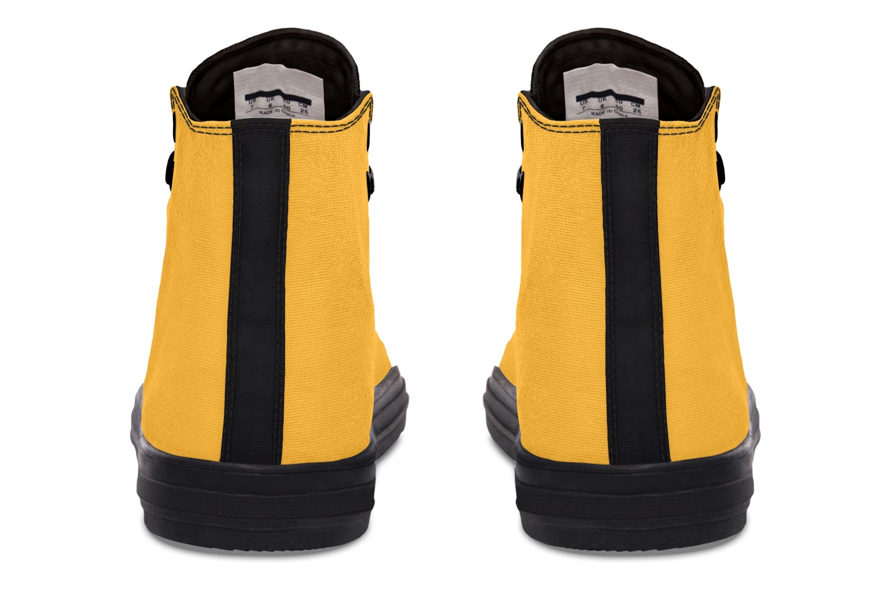 Sunflower And Skulls Yellow High Tops