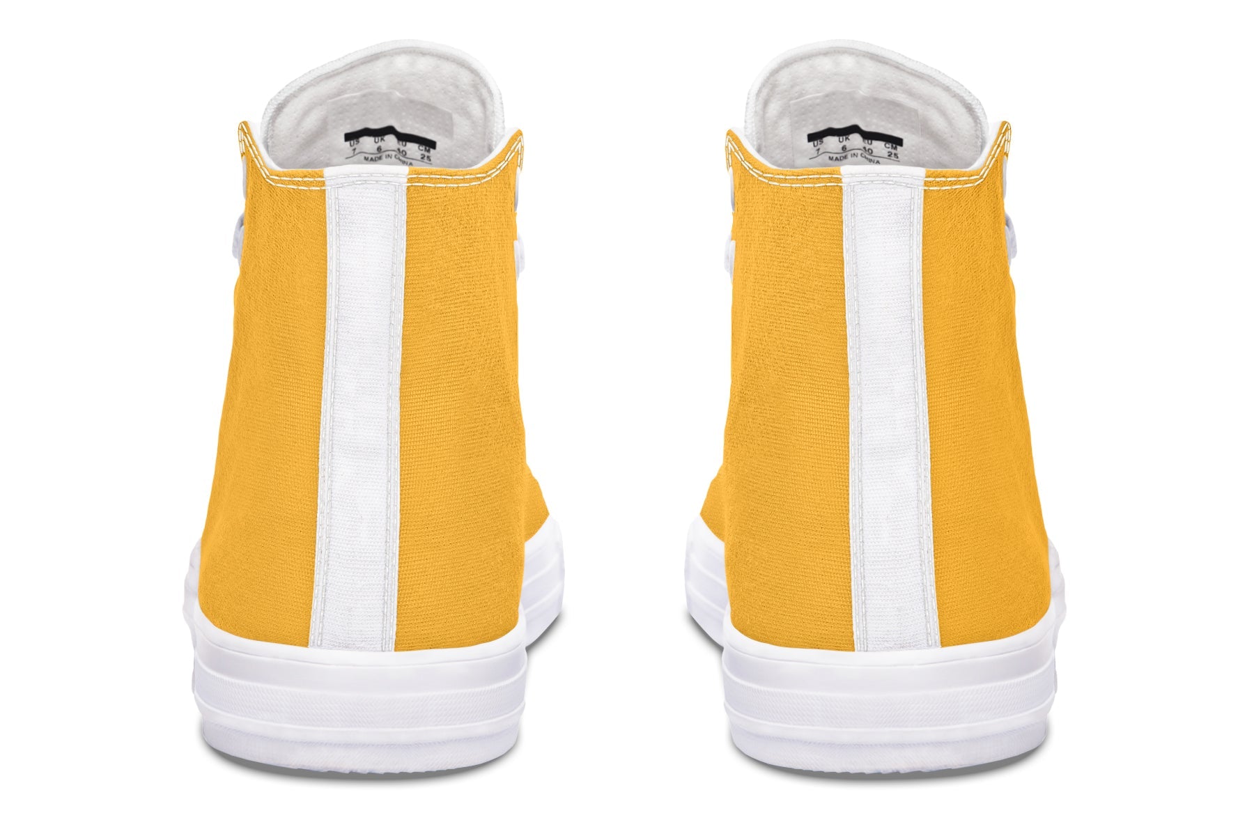 Sunflower And Skulls Yellow High Tops