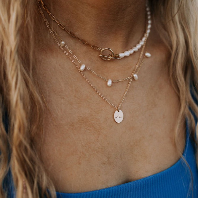 Adelaide Pearl Necklace - WonderingCloth