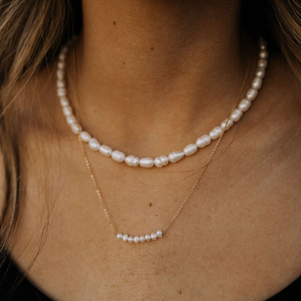 North Shore Pearl Necklace - WonderingCloth