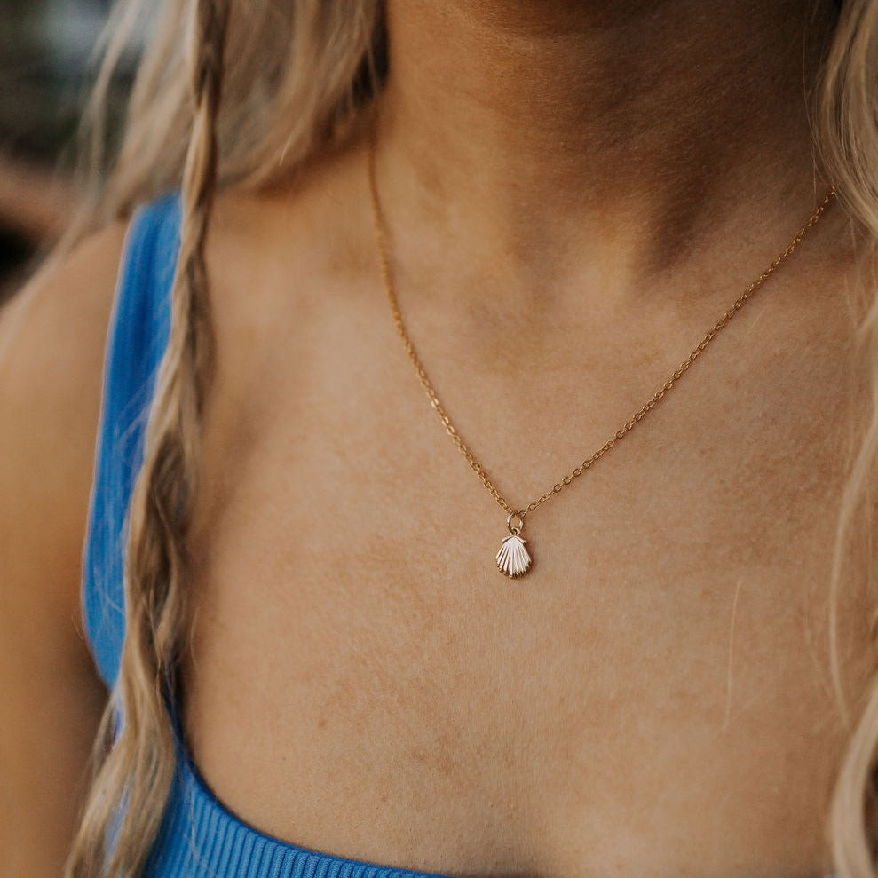 Sea Shell Necklace - WonderingCloth