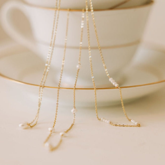 Laguna Pearl Necklace - WonderingCloth