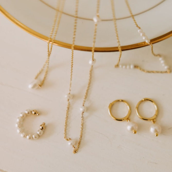 Malibu Pearl Necklace - WonderingCloth