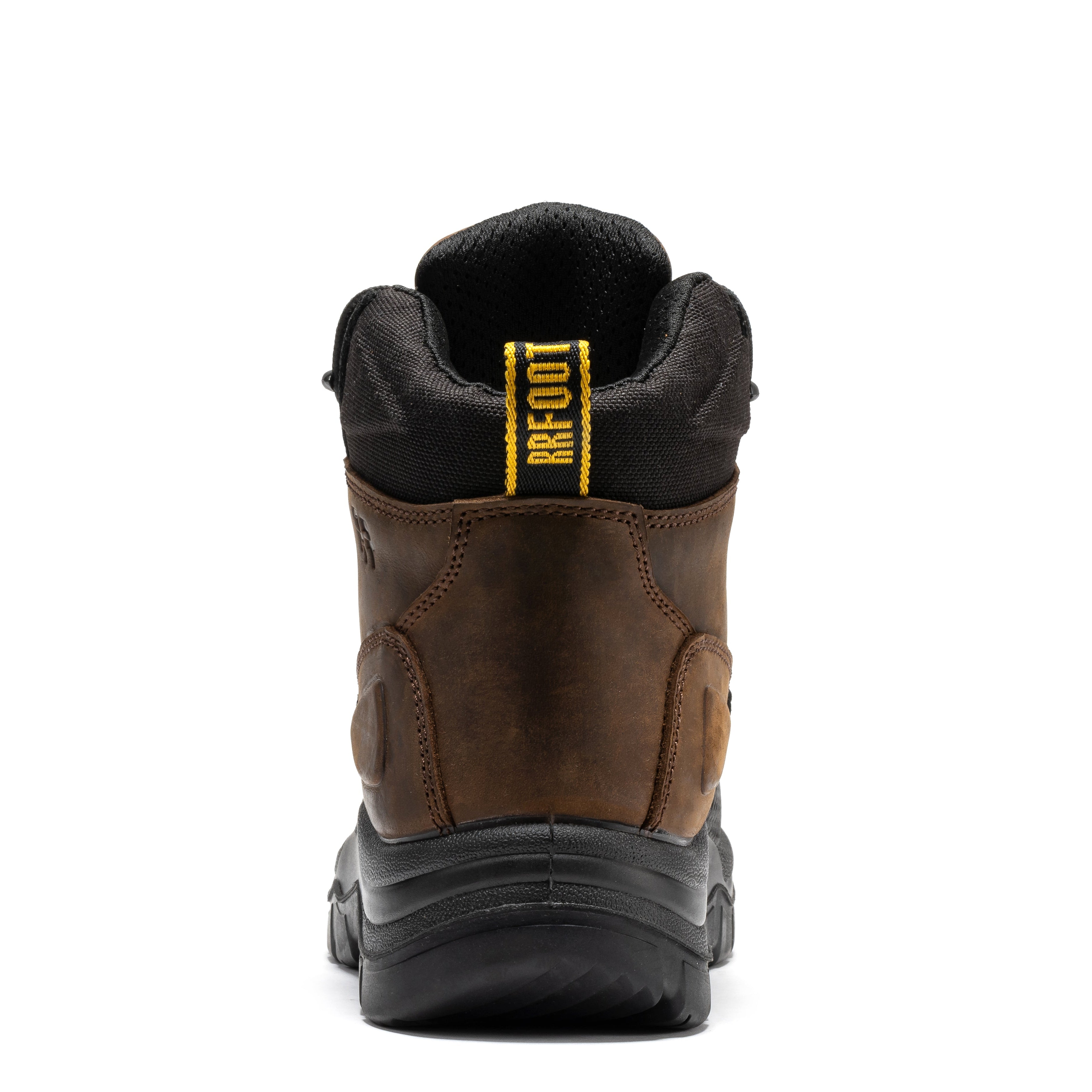 ROCKROOSTER Marfa Brown 6 Inch Waterproof Composite Toe Leather Work Boots CP210 - WonderingCloth