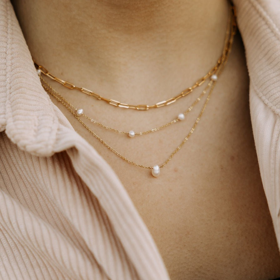 Melbourne Pearl Necklace - WonderingCloth