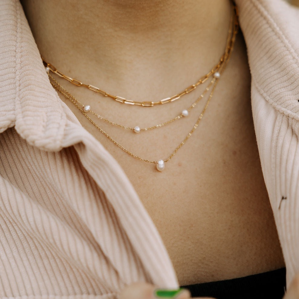 Malibu Pearl Necklace - WonderingCloth