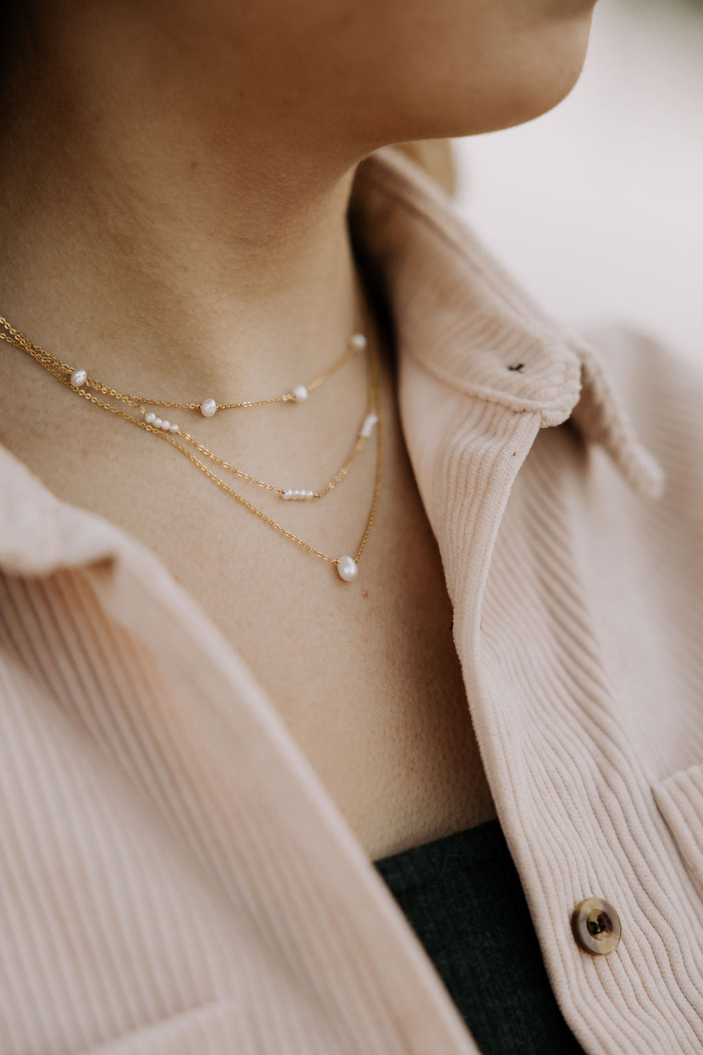 Melbourne Pearl Necklace - WonderingCloth