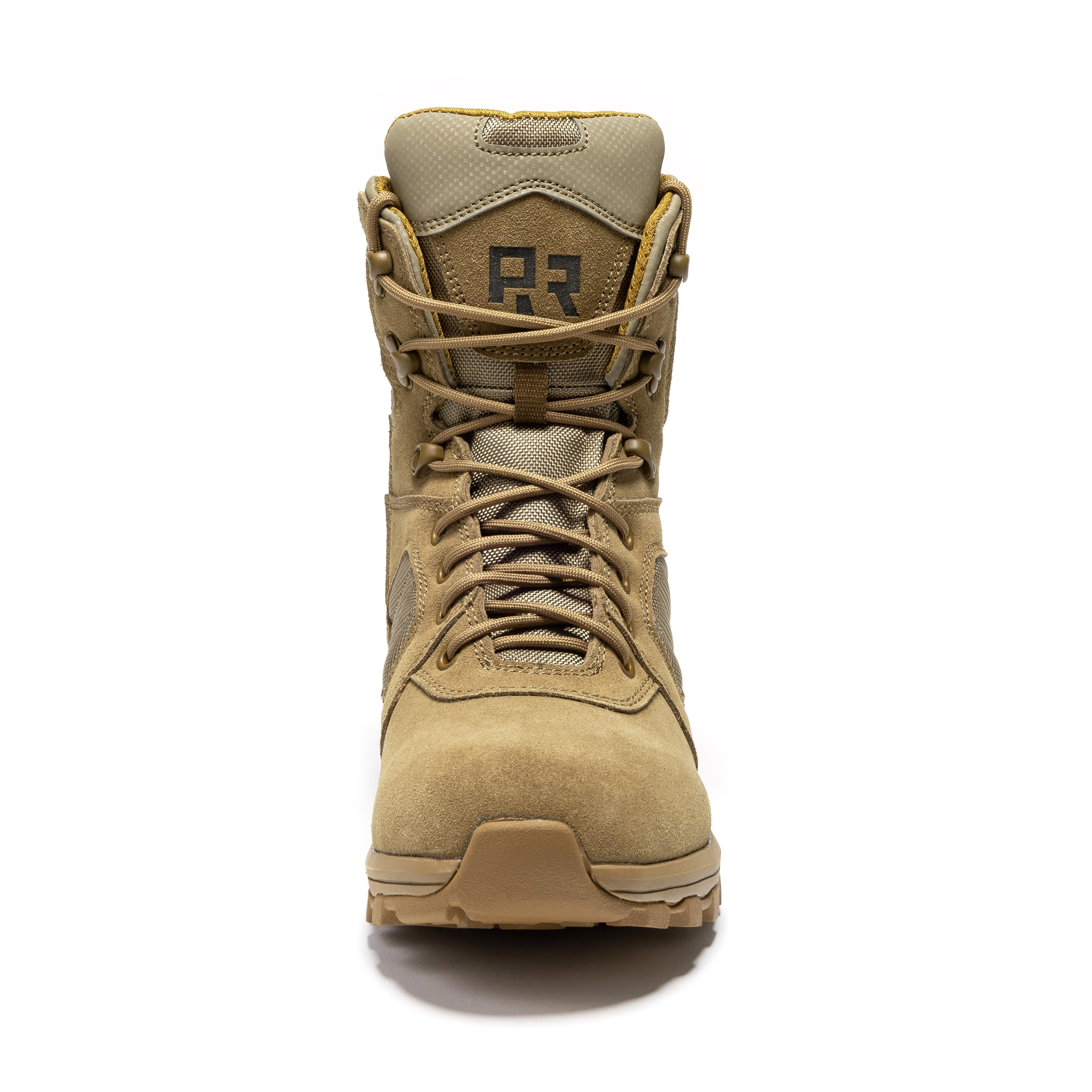 ROCKROOSTER Burano Coyote 8 inch Suede Leather Waterproof Tactical & Military Boots AB540 - WonderingCloth