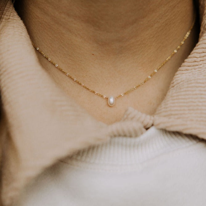 Melbourne Pearl Necklace - WonderingCloth