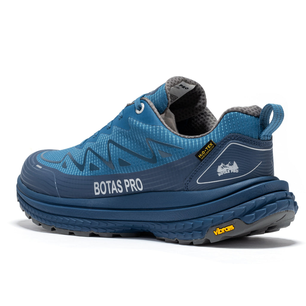 Botas Pro Blue 4 Inch Waterproof Outdoor Shoes BP251BL - WonderingCloth