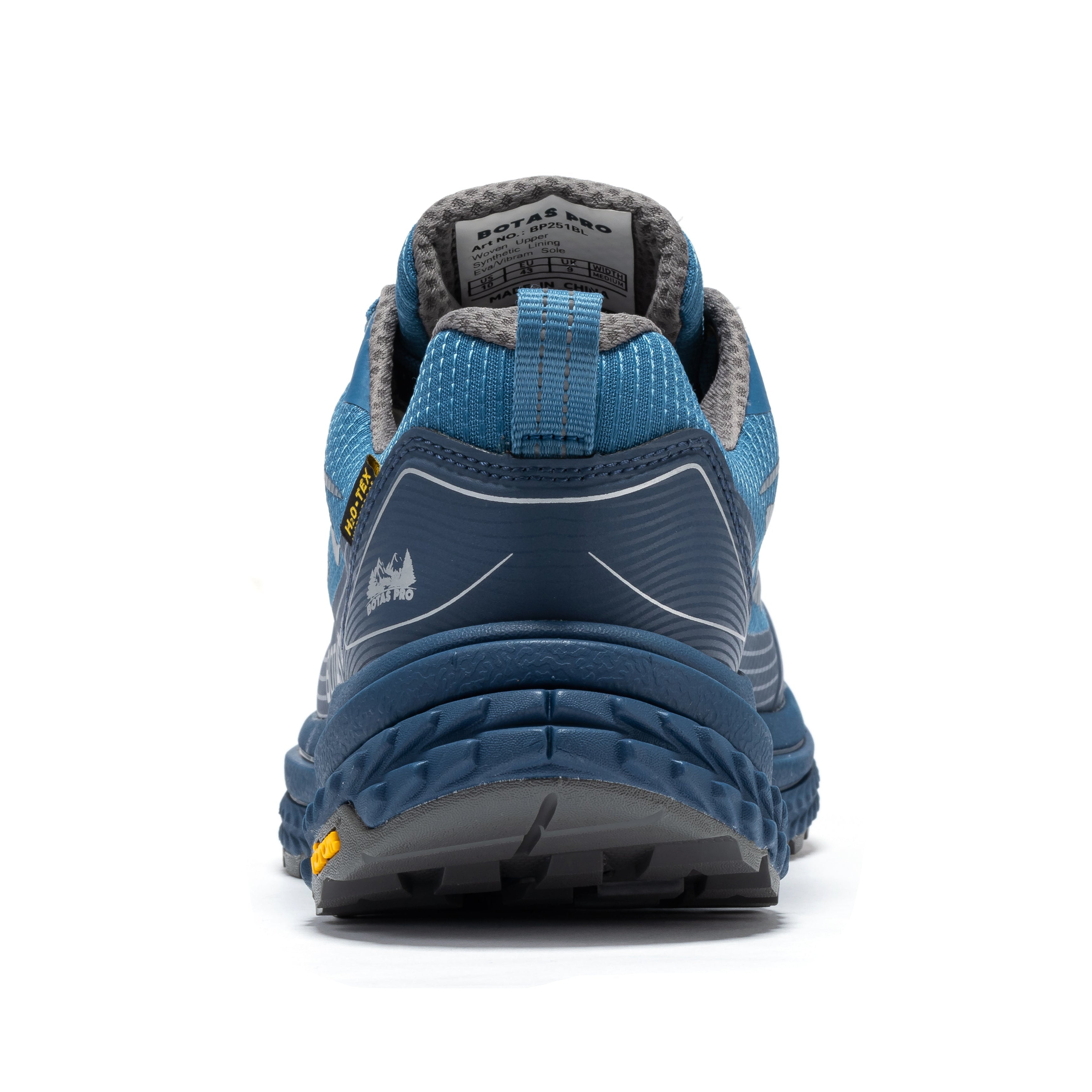 Botas Pro Blue 4 Inch Waterproof Outdoor Shoes BP251BL - WonderingCloth