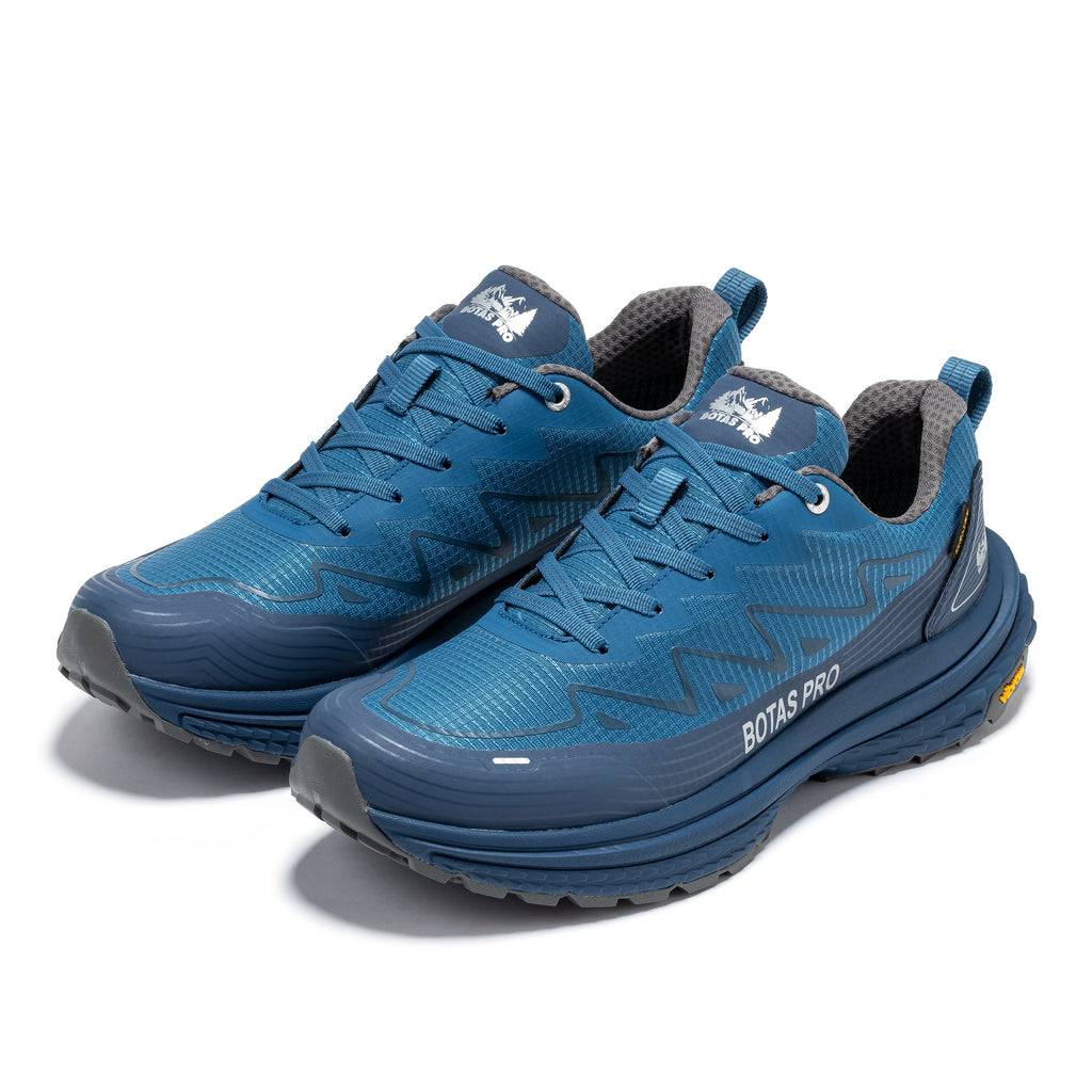 Botas Pro Blue 4 Inch Waterproof Outdoor Shoes BP251BL - WonderingCloth