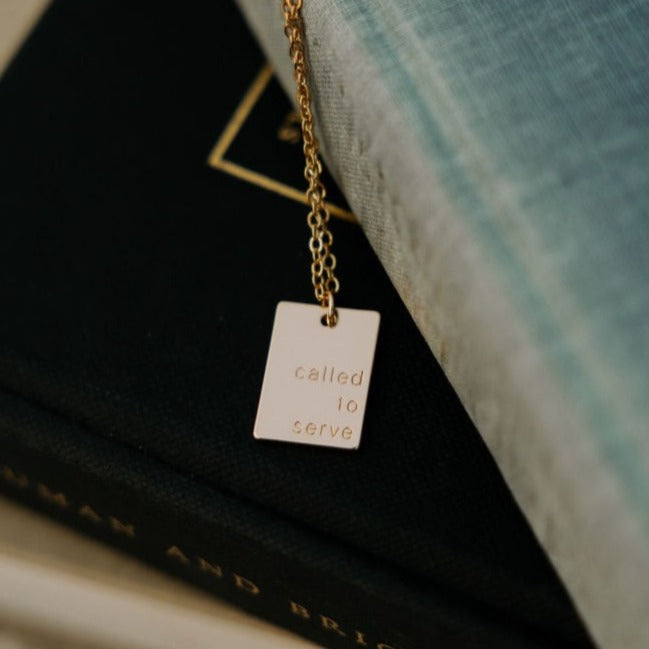 Called to Serve Necklace - WonderingCloth
