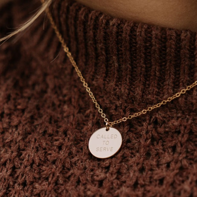 Called to Serve Necklace - WonderingCloth