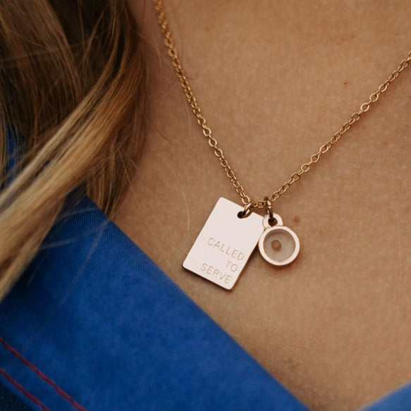 Called to Serve Necklace - WonderingCloth