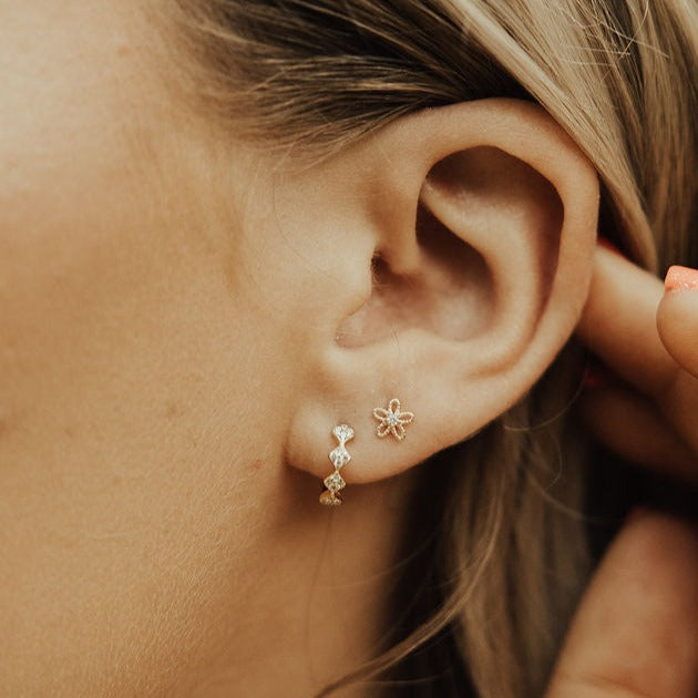 Flower Mini Studs - WonderingCloth