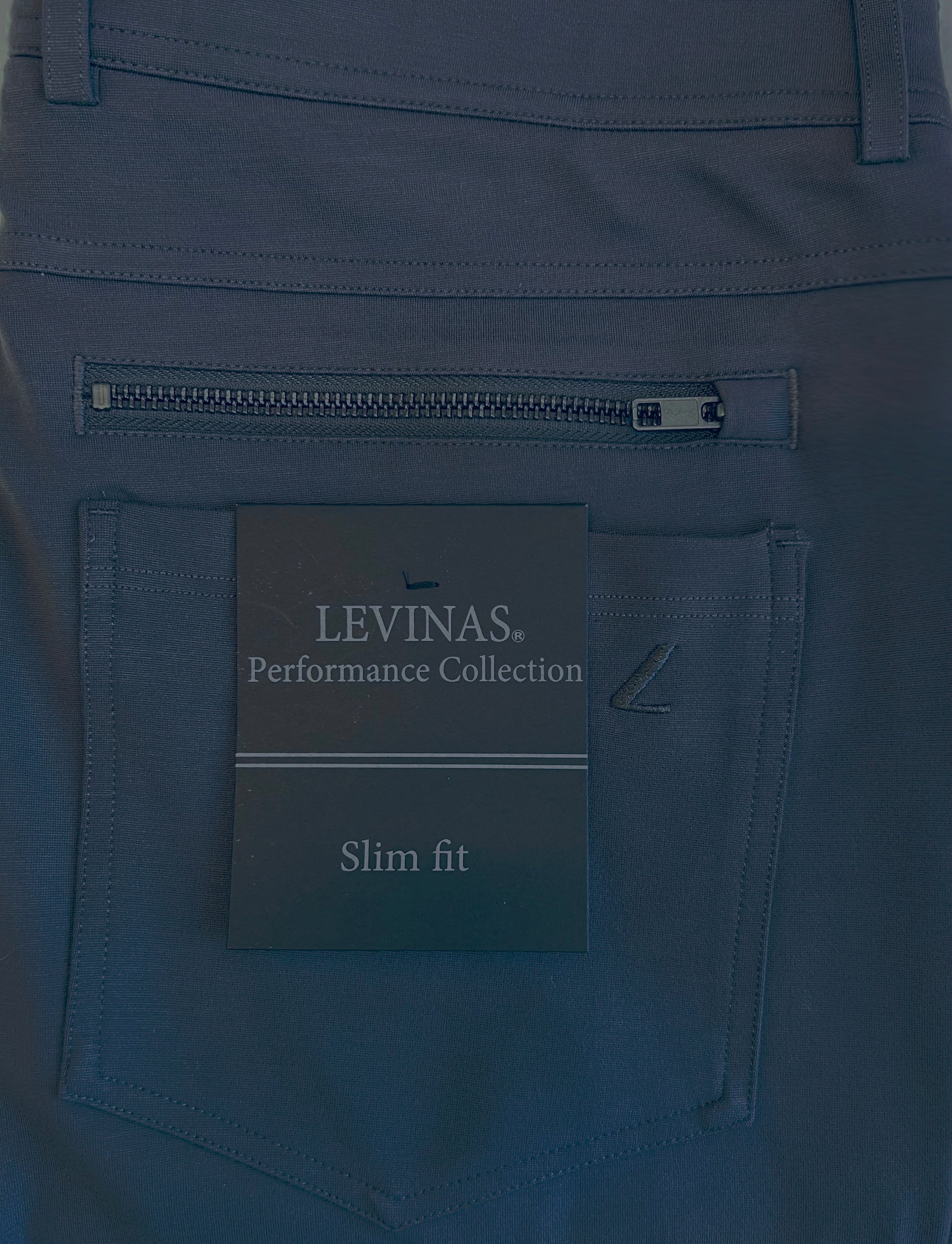 NEW & UPDATED Super - Stretch Men's Chinos //Casual// Navy - Performance Collection - WonderingCloth