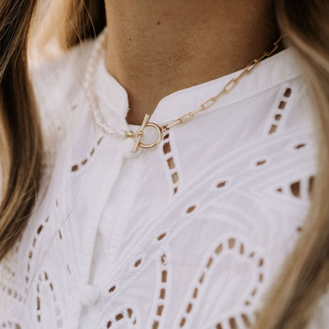 Gold Coast Necklace - WonderingCloth