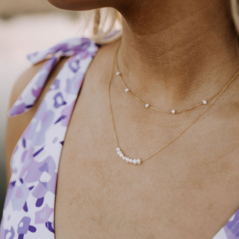Malibu Pearl Necklace - WonderingCloth