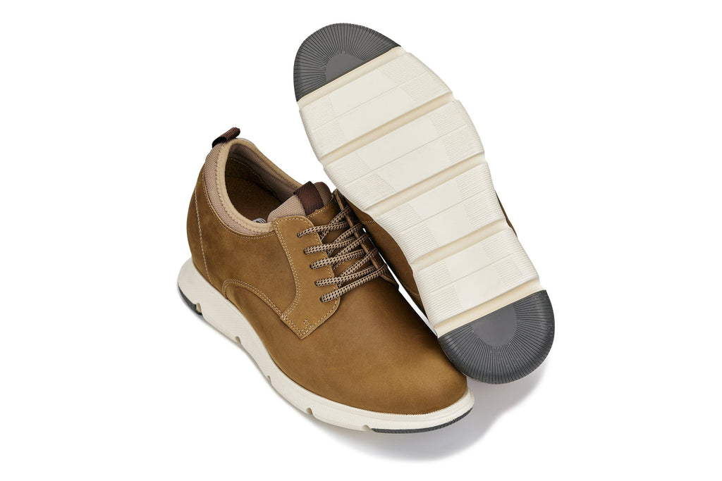 CALTO - J1200 - 3.3 Inches Taller (Tan Brown) - WonderingCloth