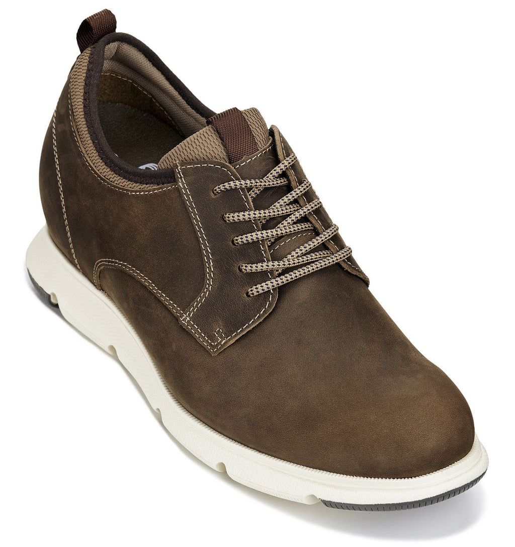 CALTO - J1201 - 3.3 Inches Taller (Coffee Brown) - WonderingCloth