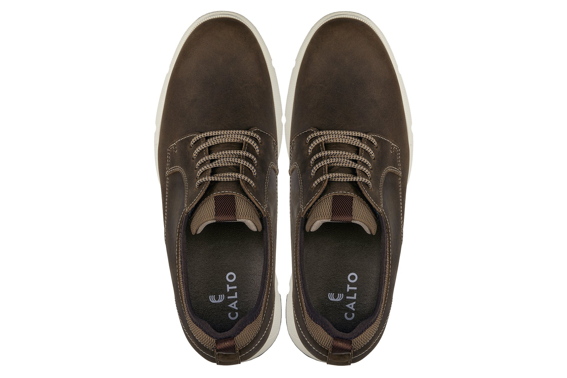 CALTO - J1201 - 3.3 Inches Taller (Coffee Brown) - WonderingCloth